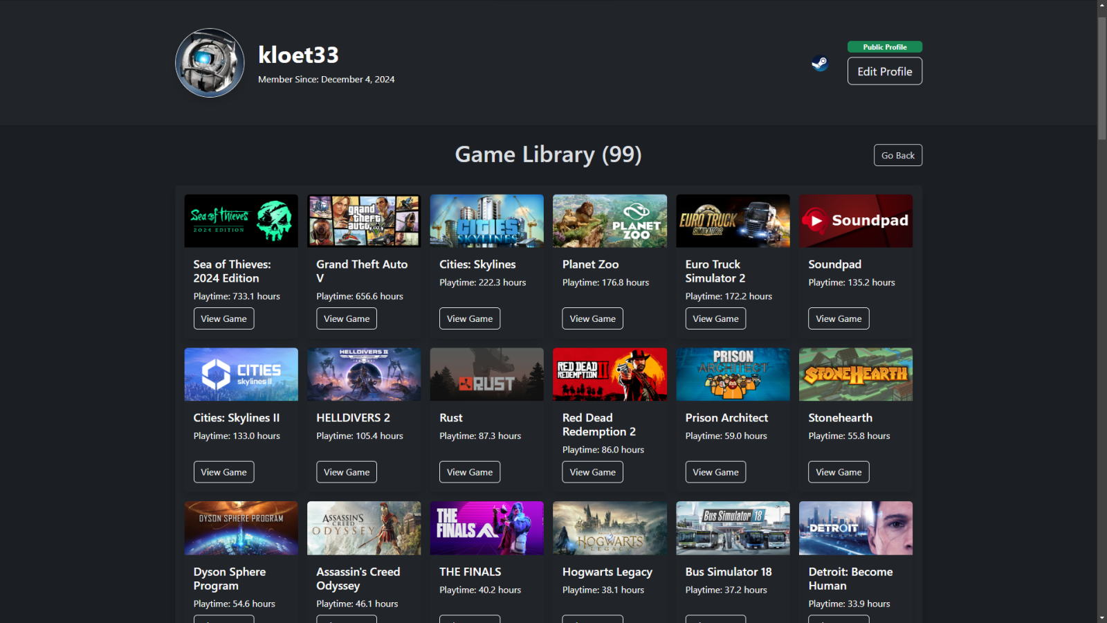 Steam Dashboard - Image 10